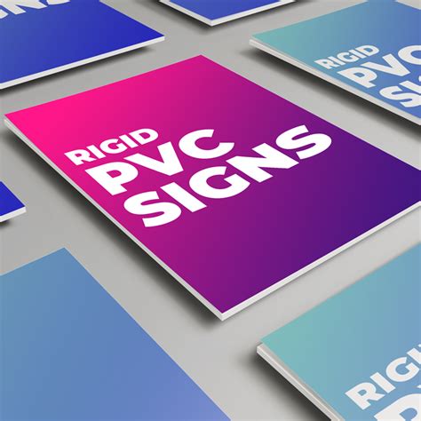 PVC SIGNAGE .